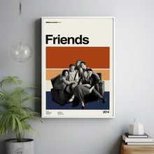 Friend Poster, Matt LeBlanc Film, Classic Movie Poster, Retro Movie posters, Minimal Movie Art, Modern Vintage, Move Gifts, Favorite Movie