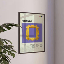 Friends Poster  Friends Tv Show Print  Minimalist Wall Art  Vintage Print  Aesthetic Poster   Gift Print 1621630143