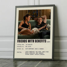 Friends with Benefits (2011) Movie Poster Canvas Poster Minimalist Poster Art Print Gifts for Lover Mural Painting Home Decoration 1768857677