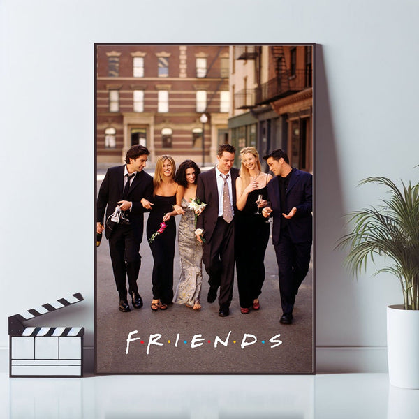 Friends, Movie Poster, Live Room Wall Art, Canvas Material Gift, Printable Wall  Art, Keepsake 1586566518