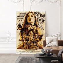 From Dusk Till Dawn Movie Poster - High Quality Canvas Art Print - Room Decoration - Art Poster For Gift 1632461657