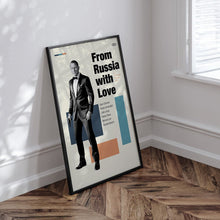 From Russia with Love Movie Poster  Minimalist  Midcentury Poster  Wall Art Print  Retro Movie Poster 1737029851