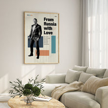 From Russia with Love Movie Poster  Minimalist  Midcentury Poster  Wall Art Print  Retro Movie Poster 1737029851