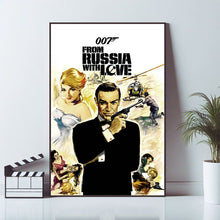 From Russia with Love, Movie Poster, Wall Art Prints, Art Poster, Canvas Material Gift, Keepsake, Home Decor, Live Room Wall Art 1583682896