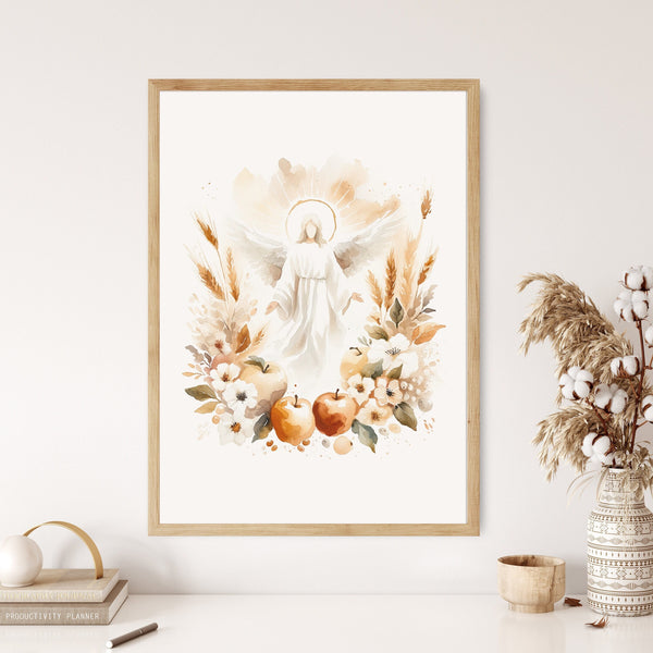 Fruit of the Holy Spirit Canvas Wall Art Poster Modern Bible Art Birthday Gift Watercolor Boho Christian Print Living Room Home Easter Print 1661985215