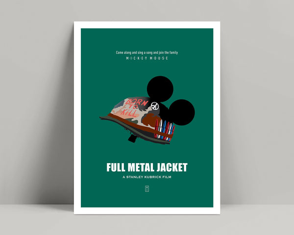 Full Metal Jacket - Minimalist Poster, Stanley Kubrick Poster, Minimalist Print, Stanley Kubrick Print, Matthew Modine, Vincent D'Onofrio 607708720