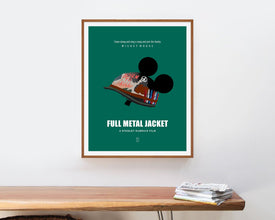Full Metal Jacket - Minimalist Poster, Stanley Kubrick Poster, Minimalist Print, Stanley Kubrick Print, Matthew Modine, Vincent D'Onofrio 607708720