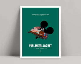Full Metal Jacket - Minimalist Poster, Stanley Kubrick Poster, Minimalist Print, Stanley Kubrick Print, Matthew Modine, Vincent D'Onofrio 607708720