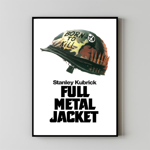 Full Metal Jacket (1987) Poster Art Print Movie Posters Gift for Movie lovers 1
