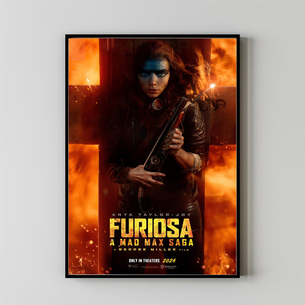 Furiosa A Mad Max Saga Movie Poster Print, Canvas Wall Art, Room Decor, Movie Art, Gifts for HimHer, Wall Art Print, Vintage Film Art 4