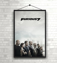 Furious 7 Movie Poster High Quality Print Photo Wall Art Canvas Cloth Multi size 1527789059