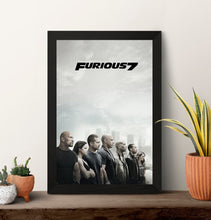 Furious 7 Movie Poster High Quality Print Photo Wall Art Canvas Cloth Multi size 1527789059