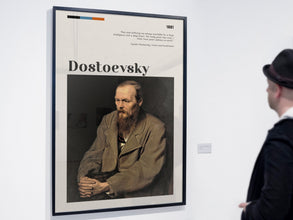 Fyodor Dostoevsky Poster Wall Art Poster  Art Gift Quote Fyodor Mikhailovich Dostoevsky Russian novelist Crime Punishment 1561161168 4128