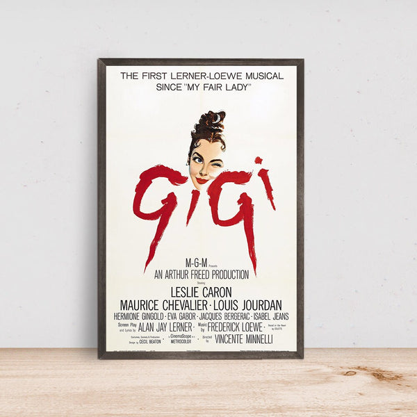 GIGI Movie Poster, Room Decor, Home Decor, Art Poster for Gift 1658166089