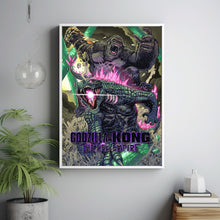 GODZILLA X KONG The New Empire ART Print, Perfect Gift