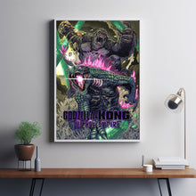 GODZILLA X KONG The New Empire ART Print, Perfect Gift