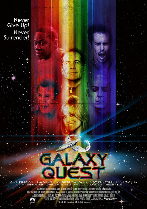 Galaxy Quest Alternative Film Movie Print Wall Art Poster 1564766310