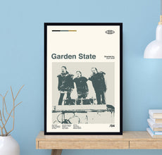 Garden State Poster, Zach Braff, Retro Movie Poster, Minimalist Art, Vintage Poster, Modern Art, Wall Decor, Home Decor, Dad Gifts 1702491253