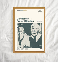 Gentlemen Prefer Blondes Poster, Gentlemen Prefer Blondes, Retro Movie Poster, Abstract Poster, Retro Poster, Minimalist Art, Dad Gifts 1702492613