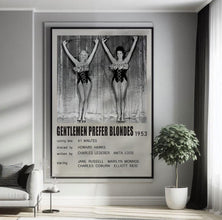 Gentlemen Prefer Blondes (1953) Movie Poster Canvas Poster Minimalist Poster Art Print Gifts for Lover Mural Painting Home Decoration 1807680883