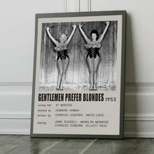 Gentlemen Prefer Blondes (1953) Movie Poster Canvas Poster Minimalist Poster Art Print Gifts for Lover Mural Painting Home Decoration 1807680883