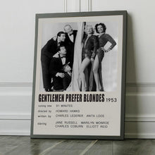 Gentlemen Prefer Blondes (1953) Movie Poster Canvas Poster Minimalist Poster Art Print Gifts for Lover Mural Painting Home Decoration 1807680883