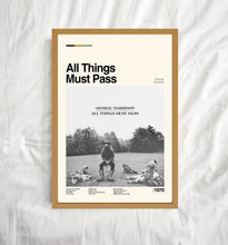 George Harrison-All Things Must Pass Music Poster, All Things Must Pass Print, Music Poster, Gifts For fan, Music Lovers Gift, Birthday Gift 1715359550
