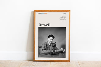 George Orwell Wall  Art Poster George Orwell 1984 Novelist Author Vintage Antique Poster Poster  Art Gift 1619930999 5488
