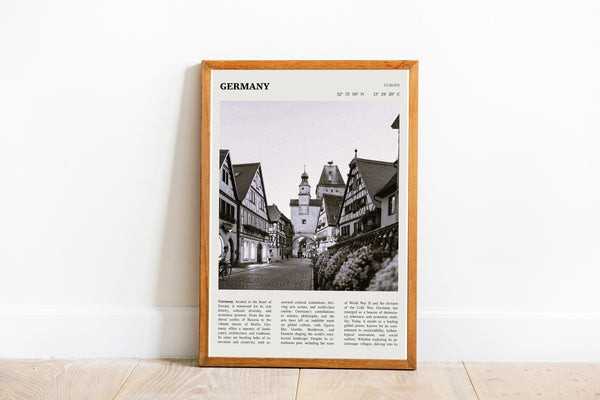 Germany Wall Art Berlin Poster Poster Europe Germany Berlin  Black White Poster  Poster  Art Gift 1698466163