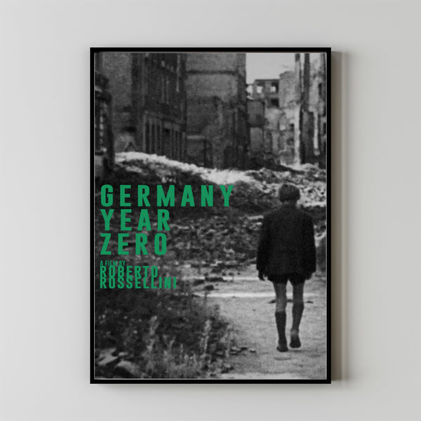 Germany, Year Zero Movie Poster, Room Decor, Home Decor, Art Poster for Gift 1