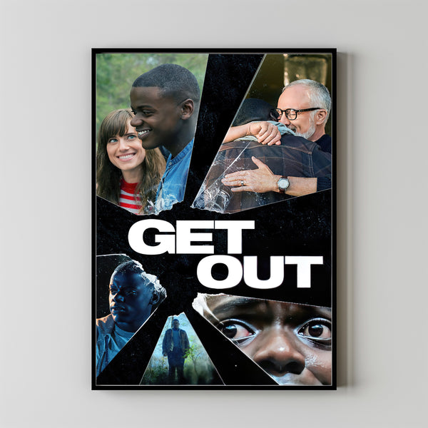 Get Out Alternative Film Movie Print Wall Art Poster