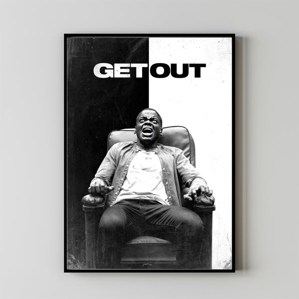 Get Out Alternative Film Movie Print Wall Art Poster 1