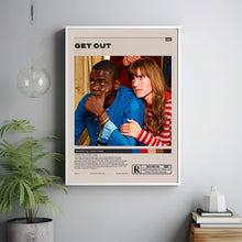 Get Out Poster,Jordan Peele, Minimalist Movie Poster