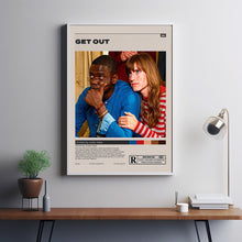 Get Out Poster,Jordan Peele, Minimalist Movie Poster
