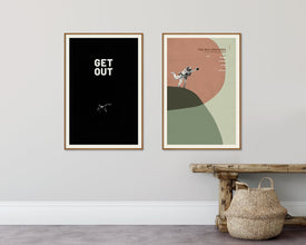 Get Out Poster, Minimalist Poster, Get Out Movie, Jordan Peele, Daniel Kaluuya, Allison Williams, Bradley Whitford, Us Movie Poster 840654450