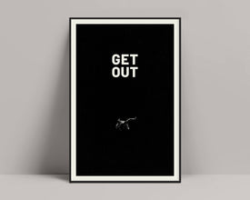 Get Out Poster, Minimalist Poster, Get Out Movie, Jordan Peele, Daniel Kaluuya, Allison Williams, Bradley Whitford, Us Movie Poster 840654450