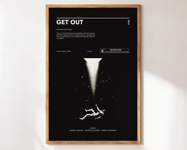 Get Out  Poster  Art Print  Movie Posters  Gift for Movie lovers 1287298360