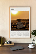 Ghana Africa Wall Art Poster Poster Ghana Africa  Black White Poster  Poster  Art Gift 1687867556