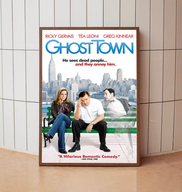 Ghost Town (2008) Movie  Poster, Room Decor, Home Decor, Art Poster_DS07