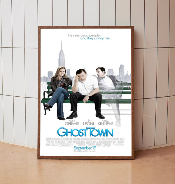 Ghost Town (2008) Movie  Poster, Room Decor, Home Decor, Art Poster_DS08