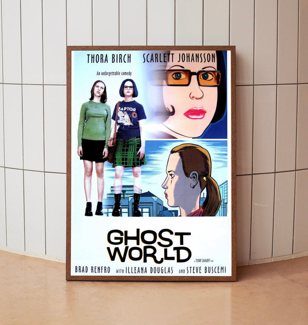 Ghost World (2001) Movie  Poster, Room Decor, Home Decor, Art Poster_DS04