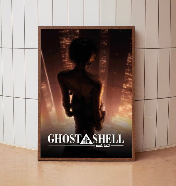 Ghost in the Shell 2.0 (2008) Movie  Poster, Room Decor, Home Decor, Art Poster_DS03