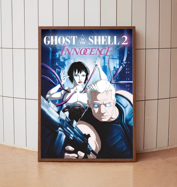 Ghost in the Shell 2 Innocence (2004) Movie  Poster, Room Decor, Home Decor, Art Poster_DS16