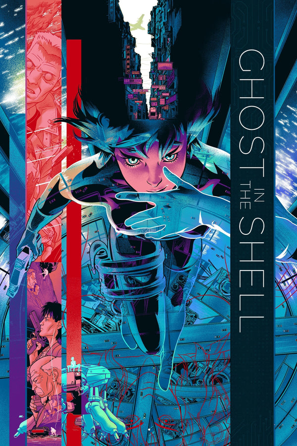 Ghost in the Shell Alternative Film Movie Print Wall Art Poster 1564773934