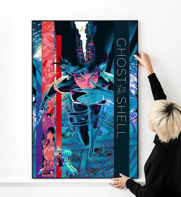 Ghost in the Shell Movie Poster High Quality Print Photo Wall Art Canvas Cloth Multi size 1526557850