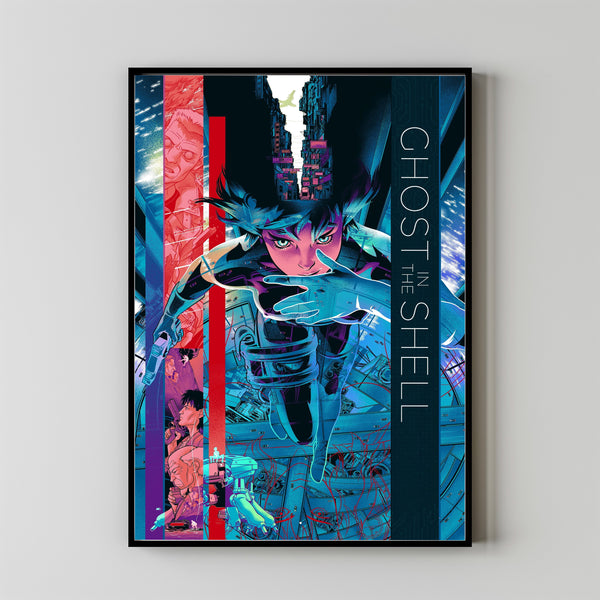 Ghost in the Shell Movie Poster,Film Fan Collectibles,Vintage Movie Poster,Home Decor,Wall Art,Poster Gifts 1