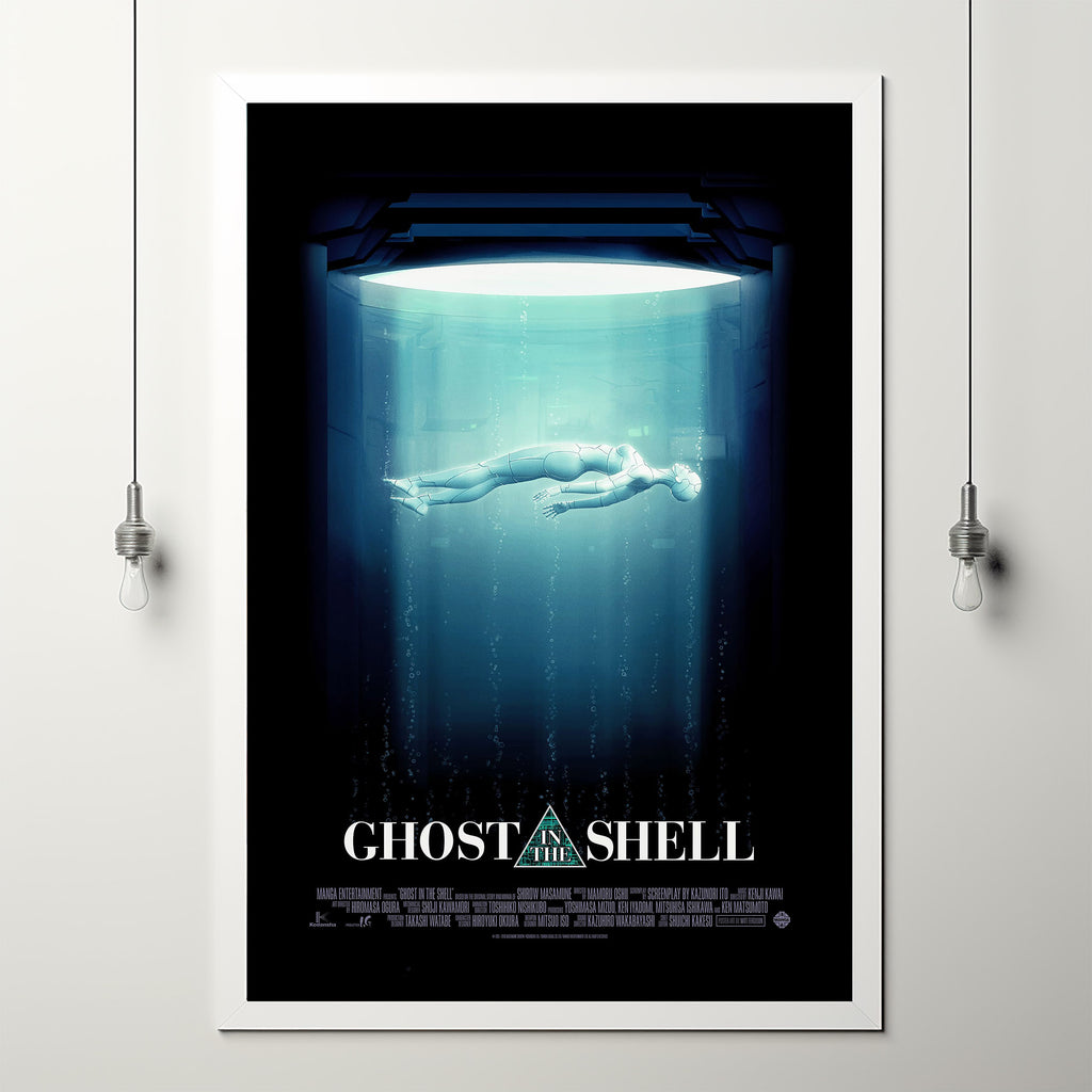 Ghost in the Shell Movie Poster,Film Fan Collectibles,Vintage Movie Po ...