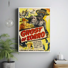 Ghost of Zorro (1949) Movie  Poster, Room Decor, Home Decor, Art Poster