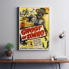 Ghost of Zorro (1949) Movie  Poster, Room Decor, Home Decor, Art Poster