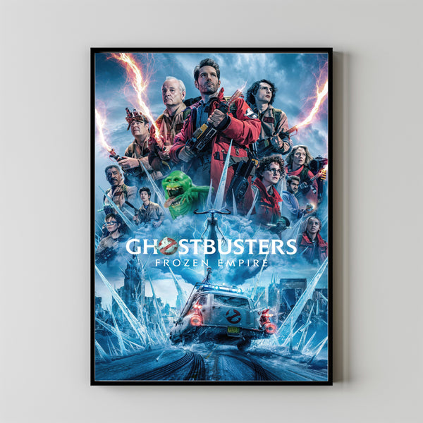 Ghostbusters Frozen Empire Film Posters - Collector's Memorabilia - Personalized Poster Gifts - Poster Print 01